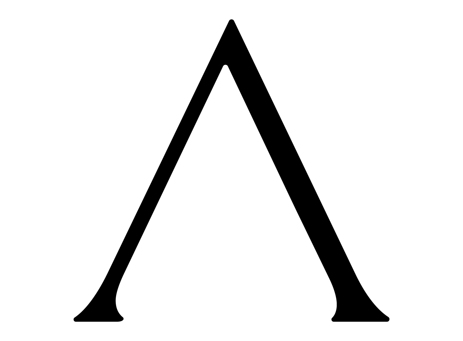 ASPARAH submark logo, the letter A